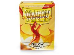 Dragon Shield Box of 100 in Matte Yellow